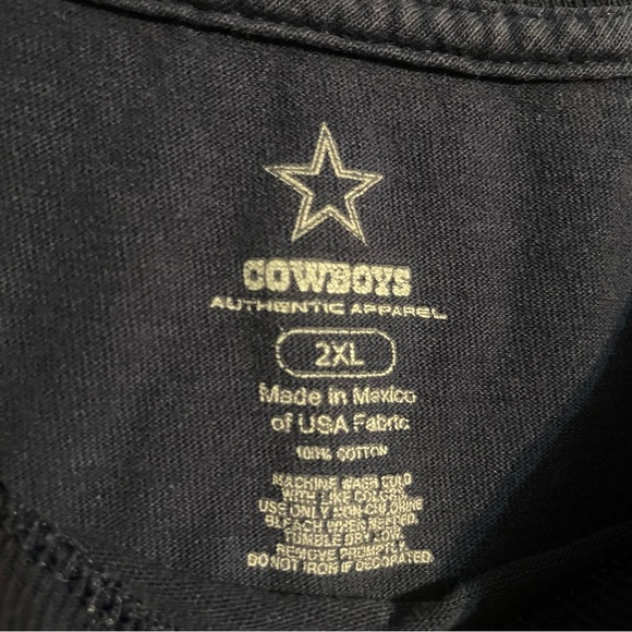 Mens NFL Dallas Cowboys Shirt (2XL) - Picture 2 of 2